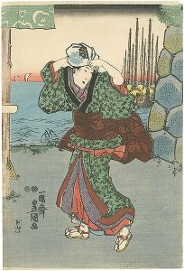 豊国三代「美人図（仮題）」
