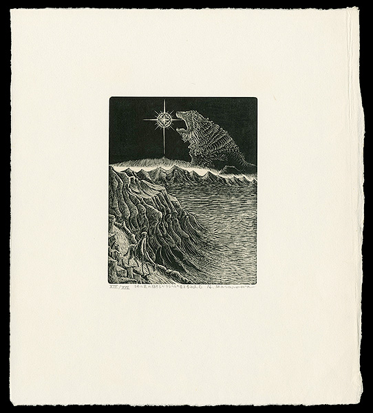 Karasawa Hitoshi “Lion swallowing the star of Bethlehem at the end of the earth,or holy conception of Mollah”