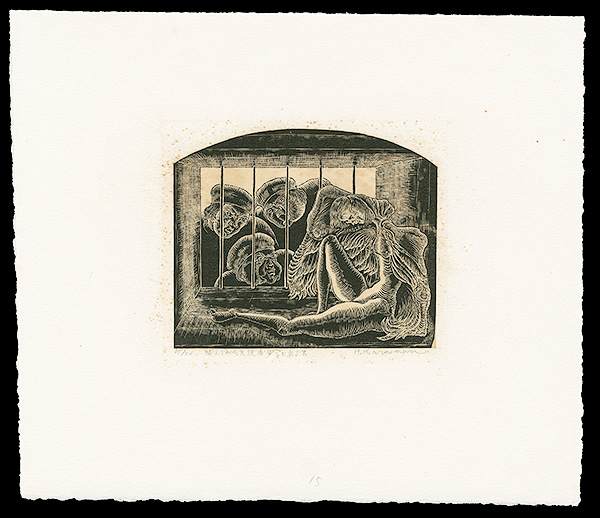 Karasawa Hitoshi “Captured angle or winged man”