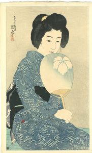 新美人十二姿　浴衣