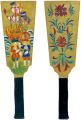 Painting on Hagoita ( wooden p......