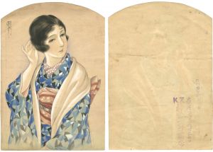 高畠華宵「自筆画稿 」