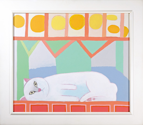 山城隆一「自筆画 猫」