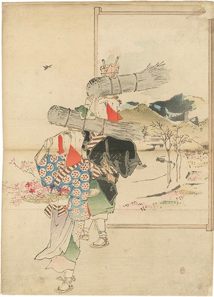 三島蕉窓「木版口絵」
