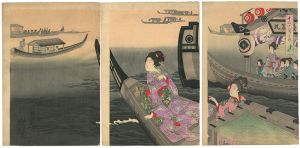 周延「十二ヶ月之内　皐月」