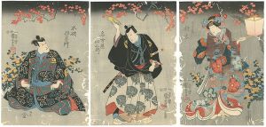 Kuniyoshi / Kabuki Print / Mukashi-gatari Inazuma Zoshi [昔語稲妻帖]