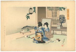 周延「あずま風俗　六」