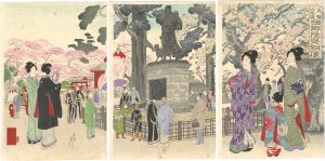 上野山王台　西郷隆盛銅像