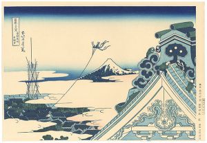 Thirty-Six Views of Mt. Fuji / Hongan-ji, Asakusa in Tokyo【Reproduction】