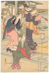 俊満「祇園一力之図【復刻版】」