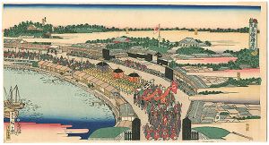 The late emperor at Takanawa【Reproduction】
