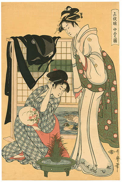 Utamaro “The cool-looking【Reproduction】”