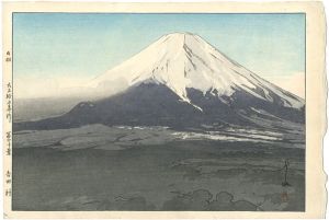 冨士拾景　吉田村
