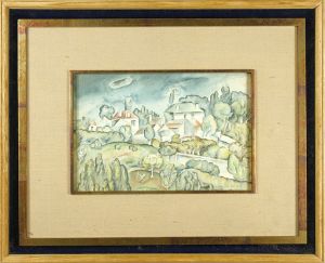 川島理一郎「滞欧作品」
