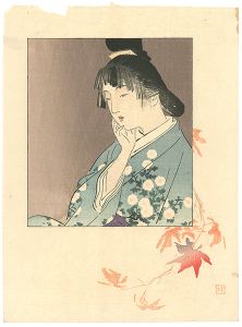 梶田半古「木版口絵」