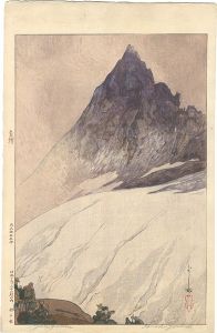 日本アルプス十二題　槍ヶ岳