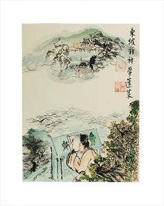 富岡鉄斎「神夢蓬莱」