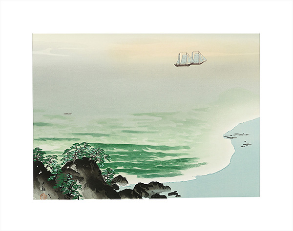 横山大観「曙色」