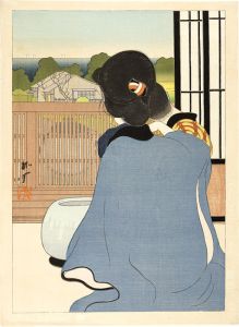 戸張孤雁「小田原妓楼」