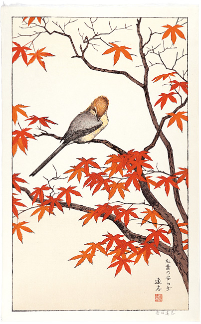吉田遠志「紅葉の安らぎ」