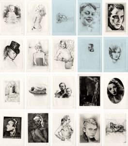 合田佐和子「銅版画集 銀幕」