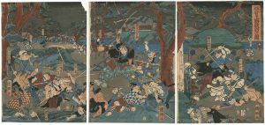 Kunisato / The Revenge at Iga-Ueno [伊賀上野敵討の図]