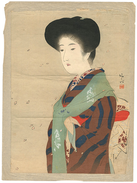 Kaburaki Kiyokata “Kuchi-e Print”