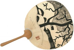 Saito Kiyoshi / Paper fan ： Winter in Aizu