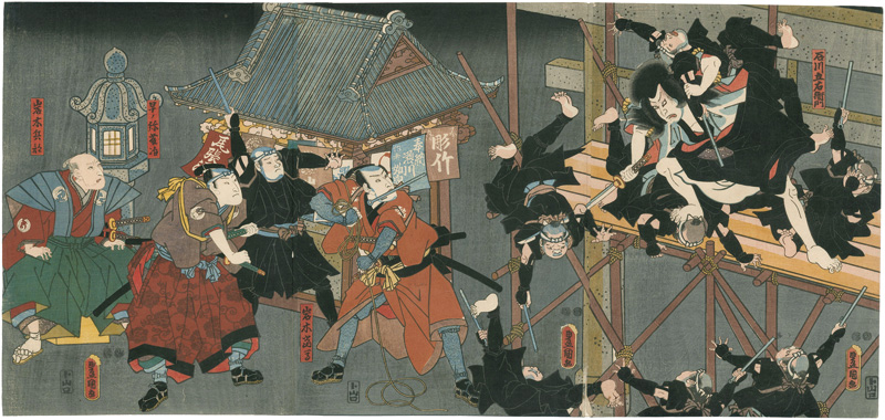 豊国三代「芝居絵」