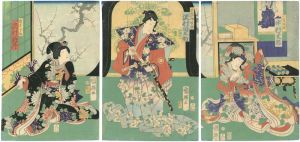 国輝二代「本朝廿四孝」
