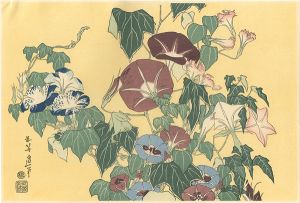 Morning-glory and Frog【Reproduction】