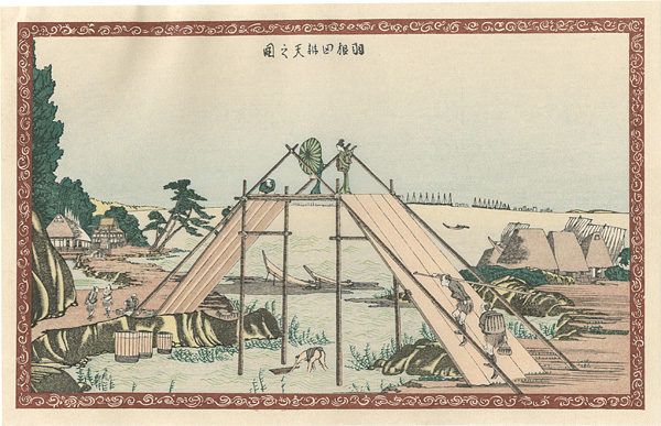 Hokusai “Benten Shrine at Haneda【Reproduction】”