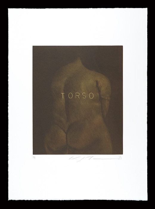 Ikeda Masuo “CLASSICO TORSO / Unusually Broad Back”