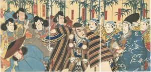 豊国三代「勧進帳」