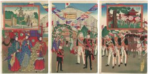 作者不詳「第三回内国勧業博覧会　日本パノラマ館（仮題）」