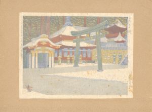 国立公園日光風景　第一景　東照宮前景（1）