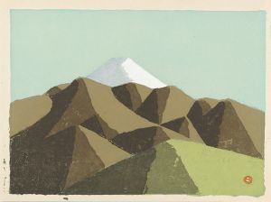 Azechi Umetaro / Mt.Fuji in Spring