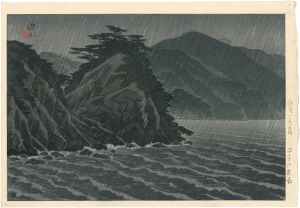 伊豆八景之内 田子の夜雨