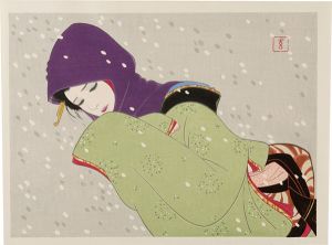 岩田専太郎「ささめ雪」