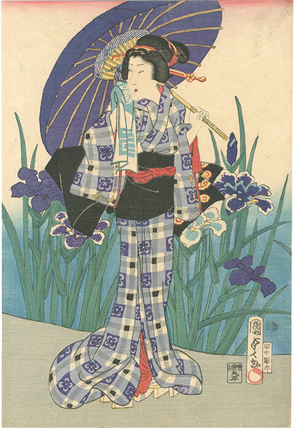 国貞二代「美人画（仮題）」