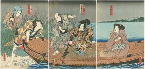 豊国三代「南総里見八犬伝」