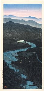 Kawase Hasui / Ioridani Pass, Etchu