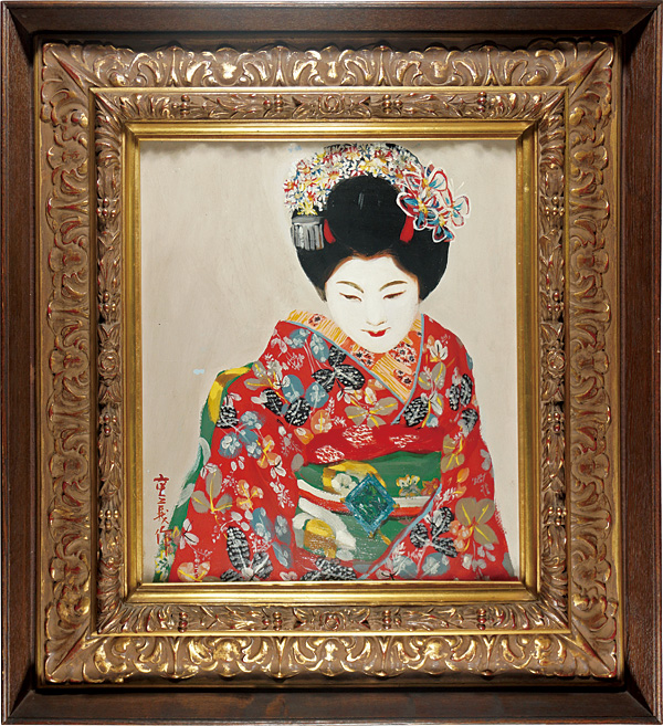 林重義「舞妓」