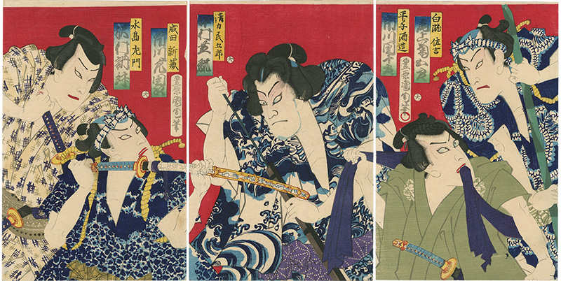 国周「芝居絵」