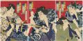 Kabuki Actors Print