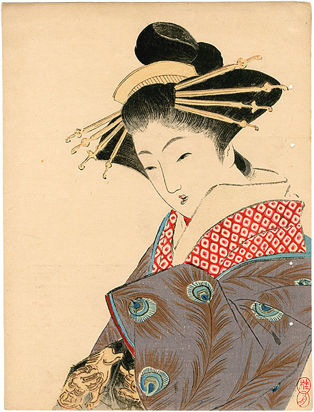 武内桂舟「木版口絵」
