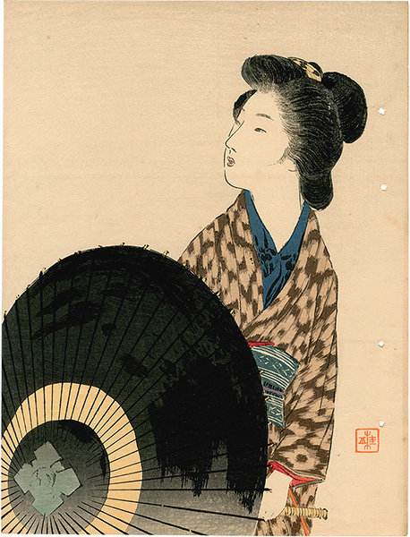 武内桂舟「木版口絵」