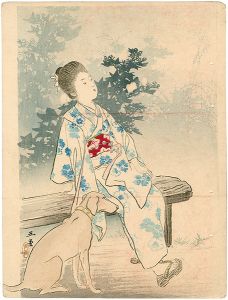 Kawai Gyokudo / Kuchi-e Print