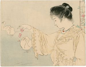 鏑木清方「木版口絵」