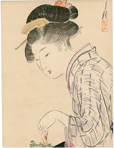 尾形月耕「木版口絵」